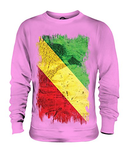 Sweat-shirt drapeau Congo pour un look urbain quotidien