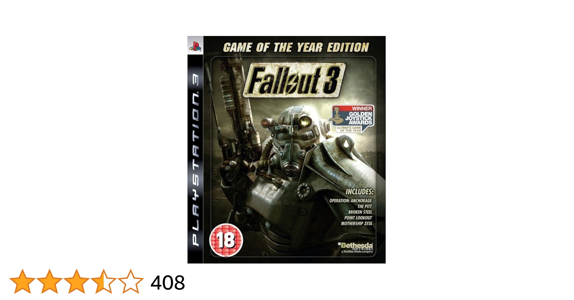 【PS3】 Fallout 3【未開封新品】 Fallout 3 PS3 PROMO Game Rare PlayStation 3 Promotional