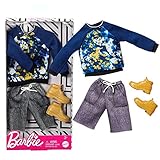 Kinder Lizenz Thema: Barbie Mattel Hipster Style  Ken Trend Mode  Barbie GHX53  Puppen-Kleidung