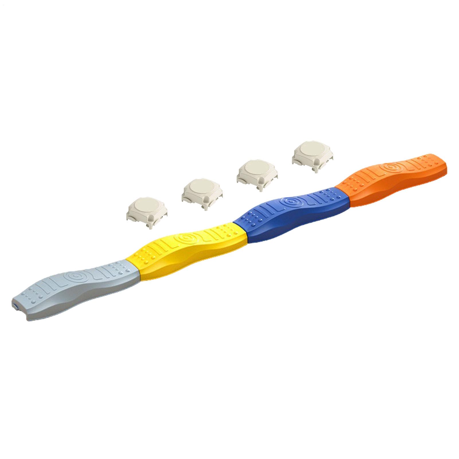 Juguete De Viga De Equilibrio Para - Juguete De Entrenamiento De Equilibrio, Juguete De Actividad De Haz De Equilibrio | Conjunto De Juguetes De Construcción De Coordinación Del Cuerpo Apilable, Co
