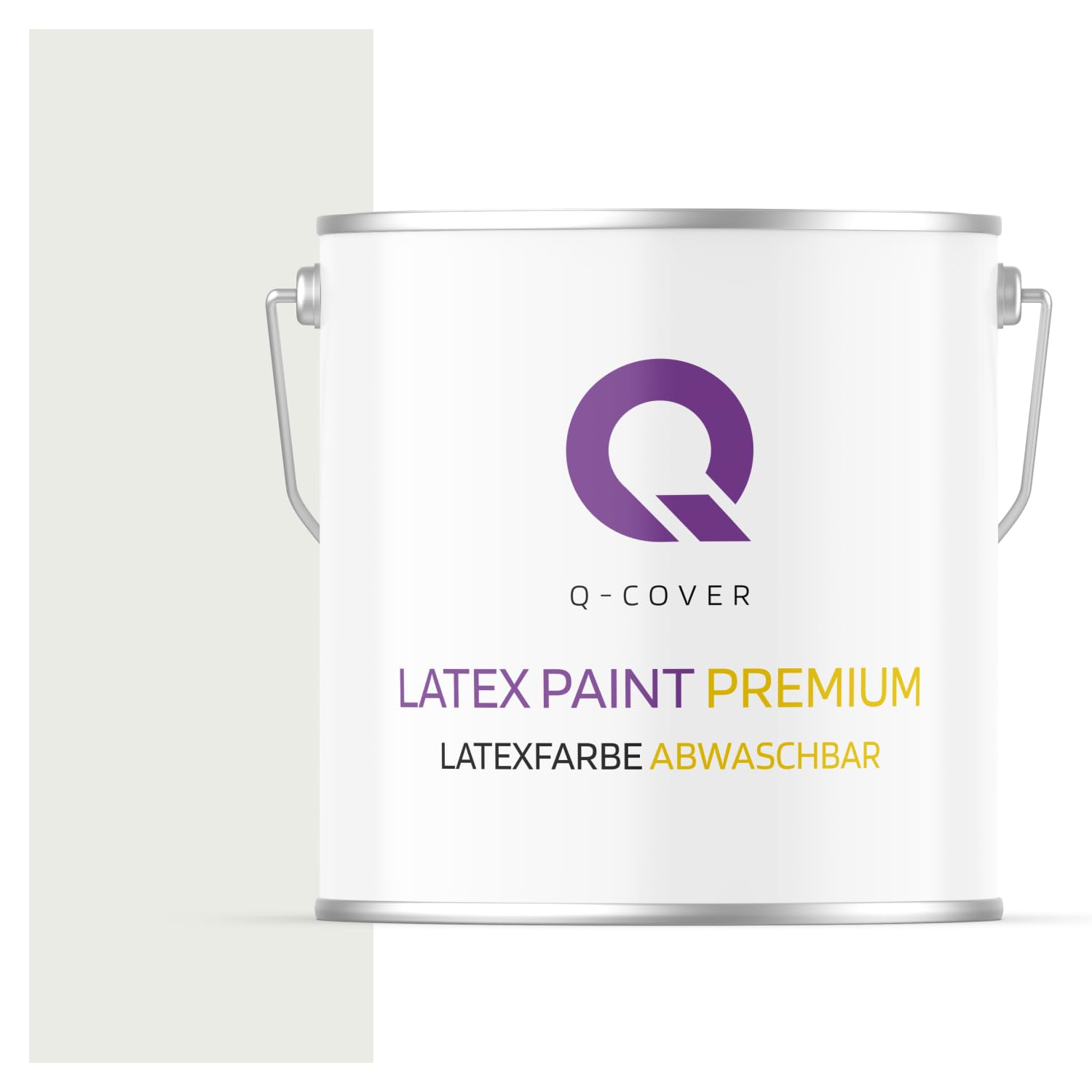 Peinture latex blanche mat 5L pour murs intérieurs