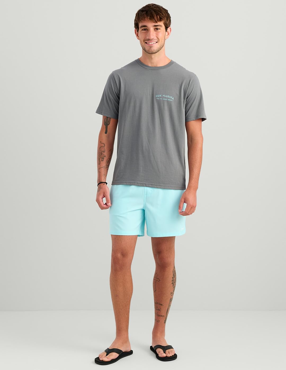 HUK Men's Pursuit Volley Short, Quick-Dry Fishing Shorts for Men