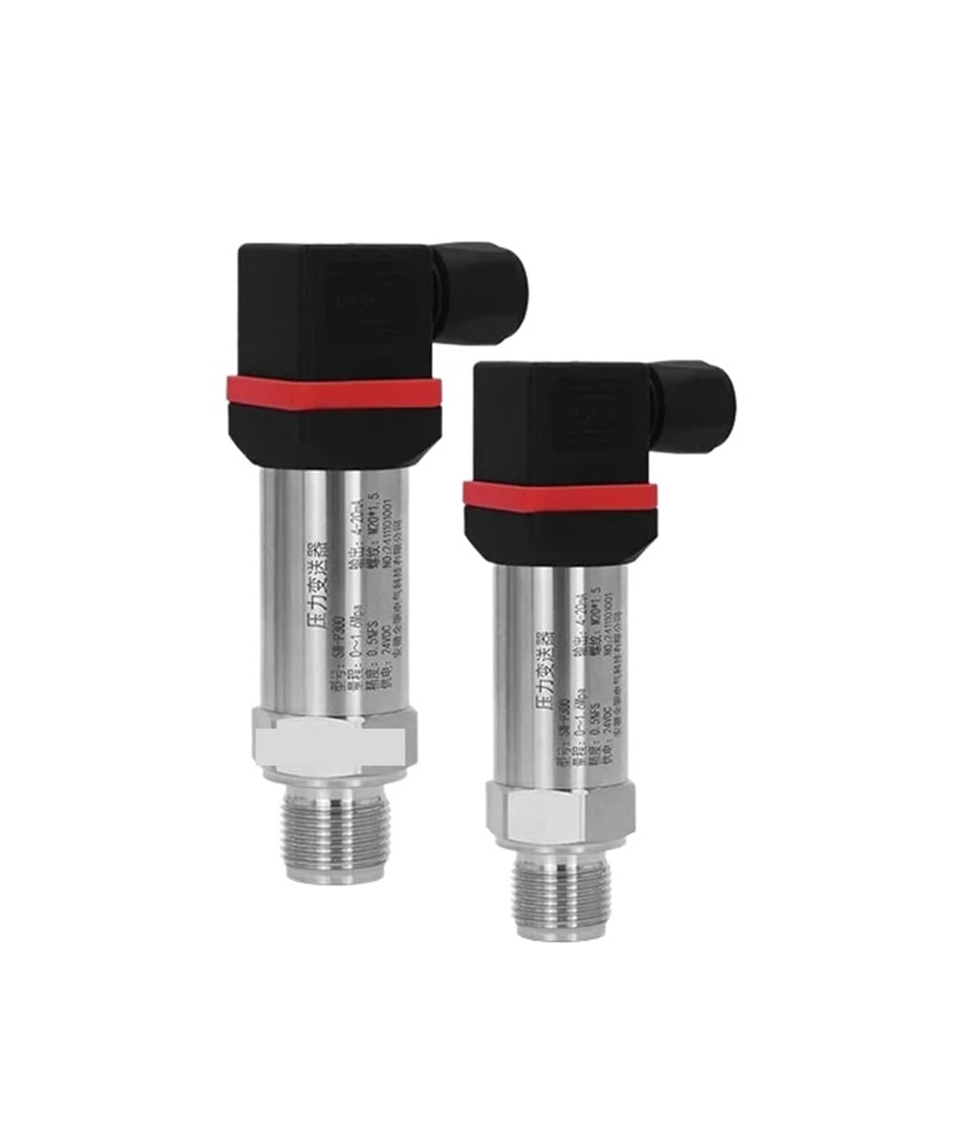 Transmisor de presión con salida 4-20 mA, sensor gas for tanque agua y aceite Alta precisión(0-20MPa,M20*1.5)