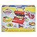 Play-Doh Kitchen Creations Le Roi du Grill avec 6 Pots de pâte à Modeler aux Couleurs variées, pour Enfants, dès 3 Ans