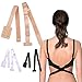Lady Up Womens Low Back Bra Converter, Adjustable Low Backless Bra Extender Converter for Backless Dress Wedding Dresses Racerback Tank Tops 2 Hook