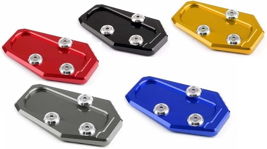 Motorcycle Foot Plate Pad for B&MW R1200RT R1200 RT R 1200RT 2014-2018 Motorcycle Kickstand Foot Enlarger Side Stand Extension Pad Support Plate Enlarge