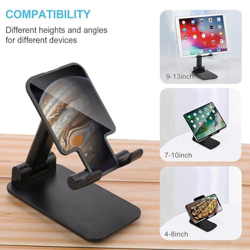 Support de téléphone portable pliable Jupiter inclinable et stable