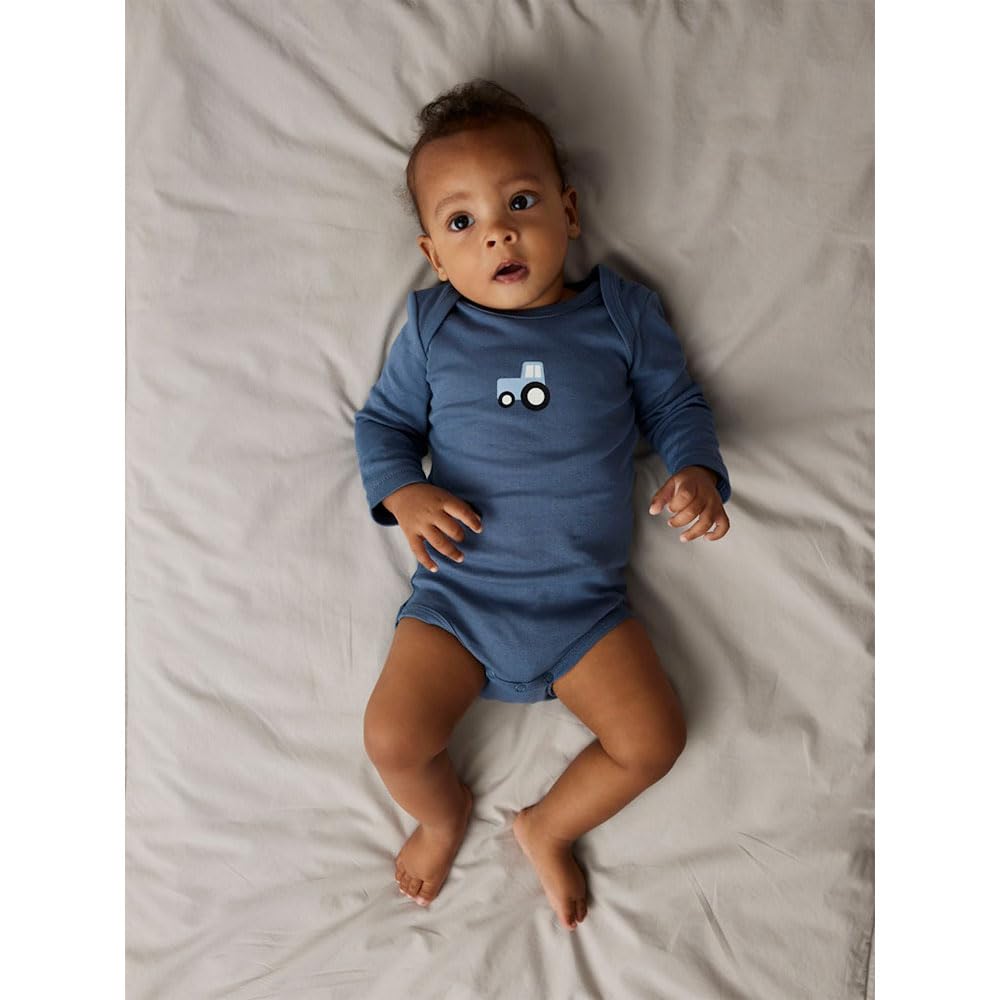 Name it baby Jet Stream Nbmbody męskie 3P LS Tractor Noos, numeric_86 (3 sztuki), Jet Stream, numeric_86