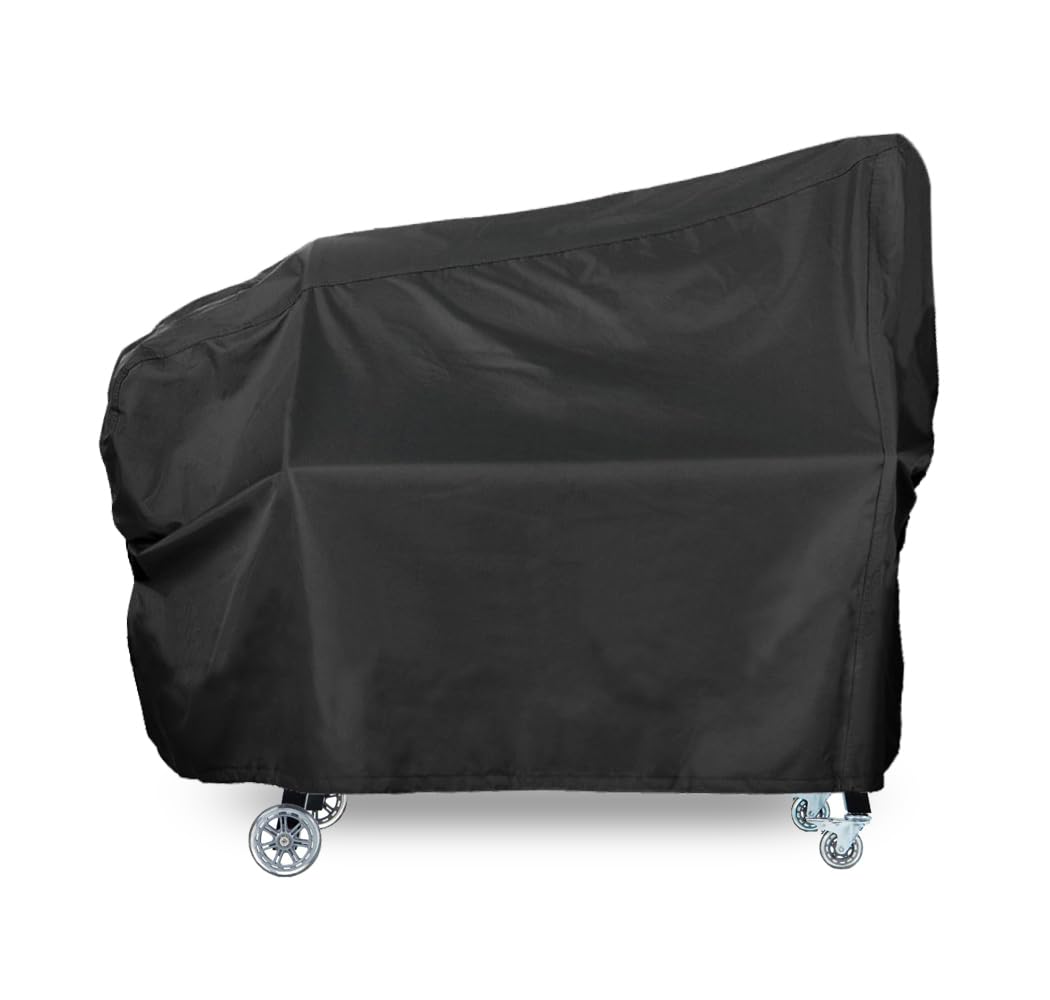 Copertura Antipioggia Per Griglia A Pellet RT-700, RT-1250, RT-680 - Fodera In PVC E Poliestere, Resistente Per Tutte Le Stagioni, Fibbie Premium
