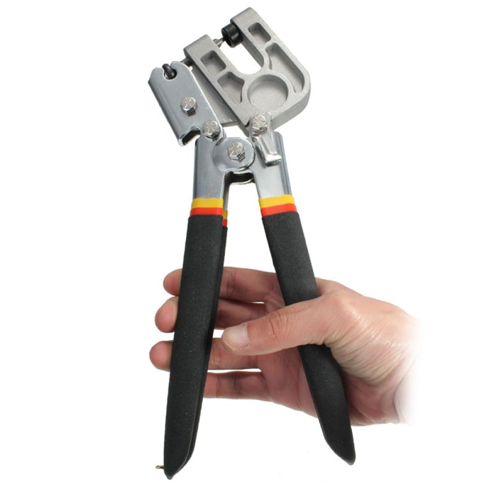 Metal Stud Crimper Tools, Hand Keel Punch Pliers Lock Stud Crimper Pliers Drywall Tools Handheld Alloy Steel Connection European Style 270mm For Construction In Houses, Offices, Warehouses