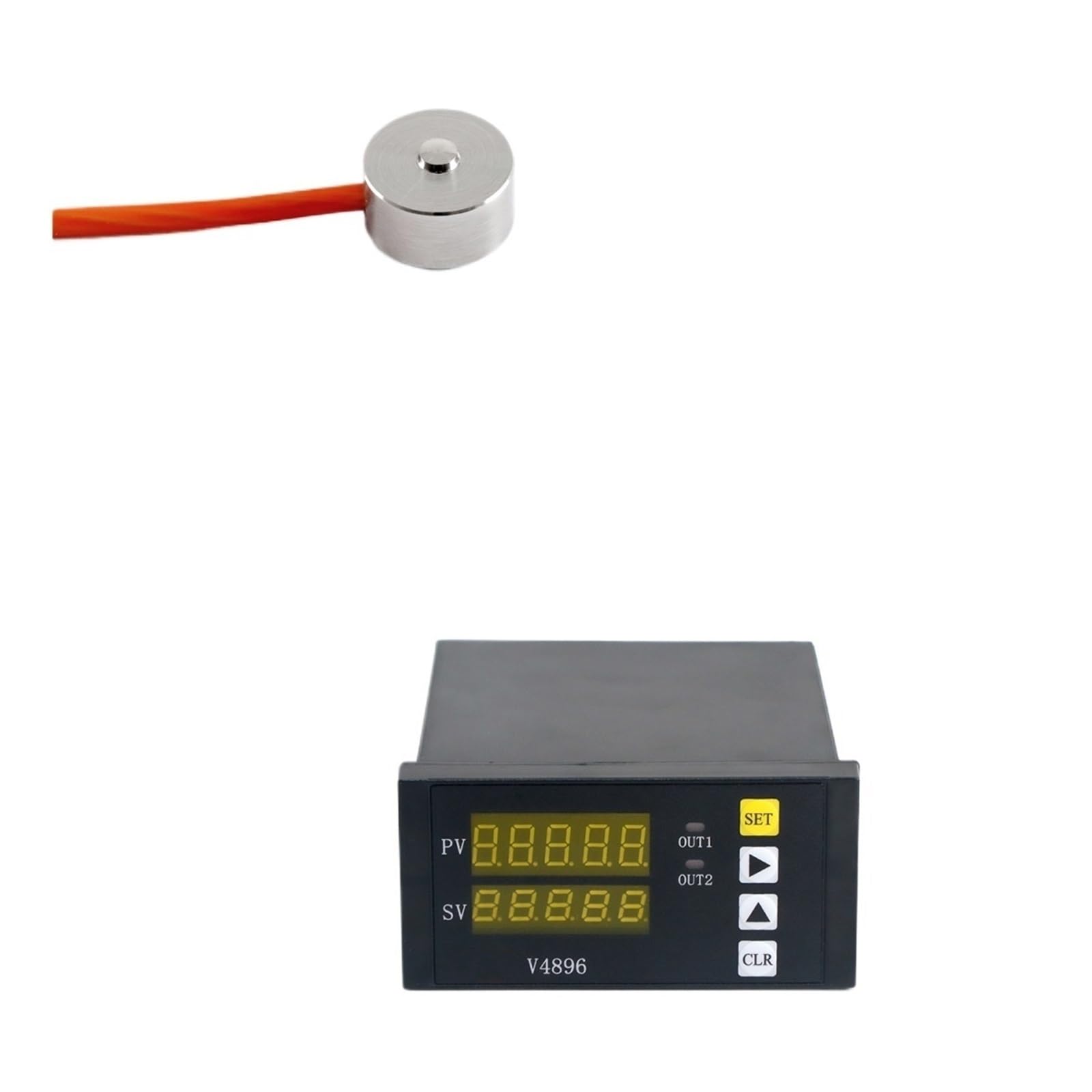 Mesure de la force 20 kg par capteur de charge traction et écran