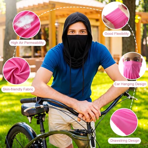 Image of Cooling Balaclava Face Mask Breathable Full Head Mask Sun Protection Neck Cover UV Face Cover for Men Women
