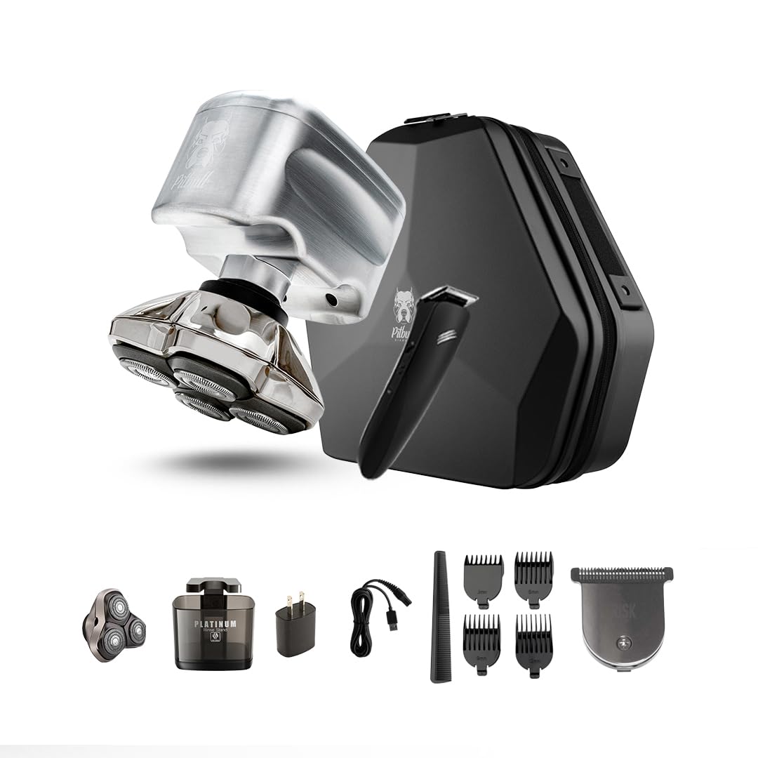 Skull ShaverPitbull Diamond PRO Men’s Electric Head and Face Shaver - Electric Razor for Head and Face