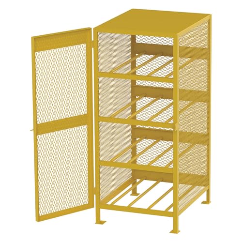 JAMCO Gas Cylinder Cabinet, 33x40, Capacity 8