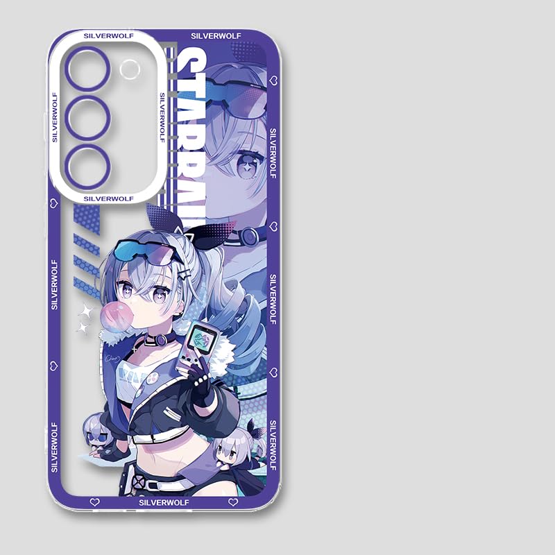 Amazon.co.jp: 崩壊 スターレイル スマホケース 銀狼