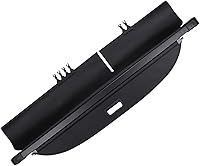 Vista 9 de Funda de carga retráctil para maletero, compatible con Toyota RAV4 2014-2018, impermeable, cubierta de carga de privacidad, accesorios