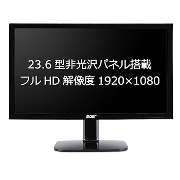 ACER 24インチ モニターディスプレイ KA240H Amazon.com: Acer KA KA240H 24-inch Full HD TN Black Computer