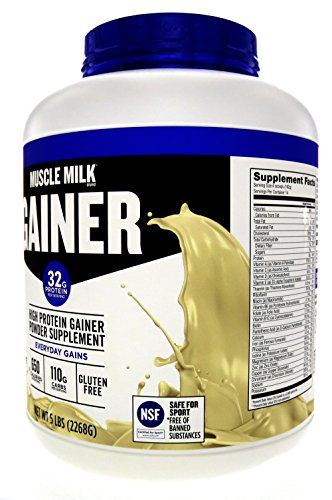 Muscle Milk Gainer Protein Powder, Vanilla Creme, 32g Protein, 5 Pound - Image 3