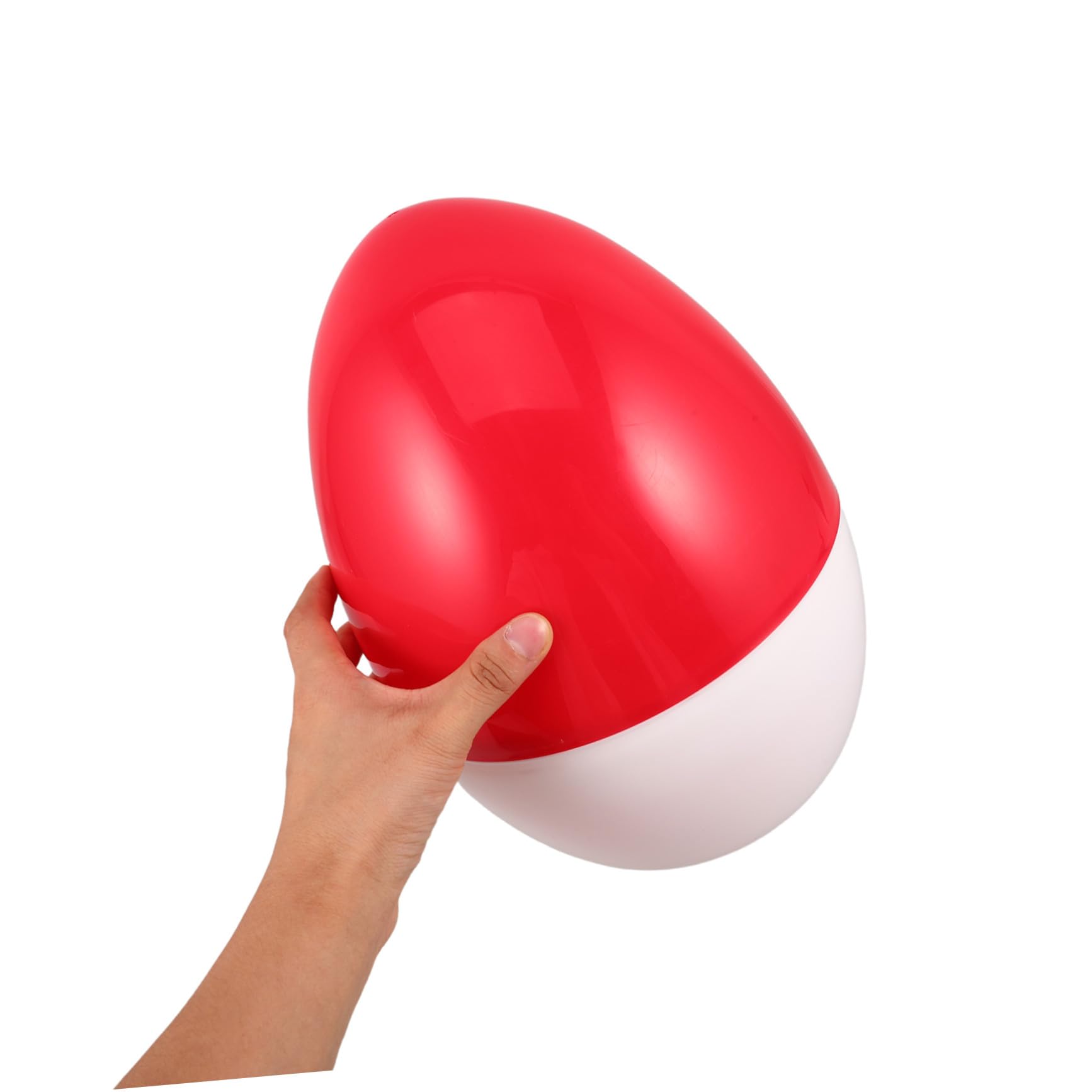 SHINEOFI Uovo di Pasqua in Riempibile Gigante Uovo Vuoto Fai da Te per Cestini e Bomboniere Pasquali Design Aperto Semplice da Riempire
