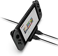 Vista 8 de ECHZOVE Base de carga compatible con Nintendo Switch o Switch OLED, estación de carga de múltiples interruptores con 3 puertos USB 2.0, soporta