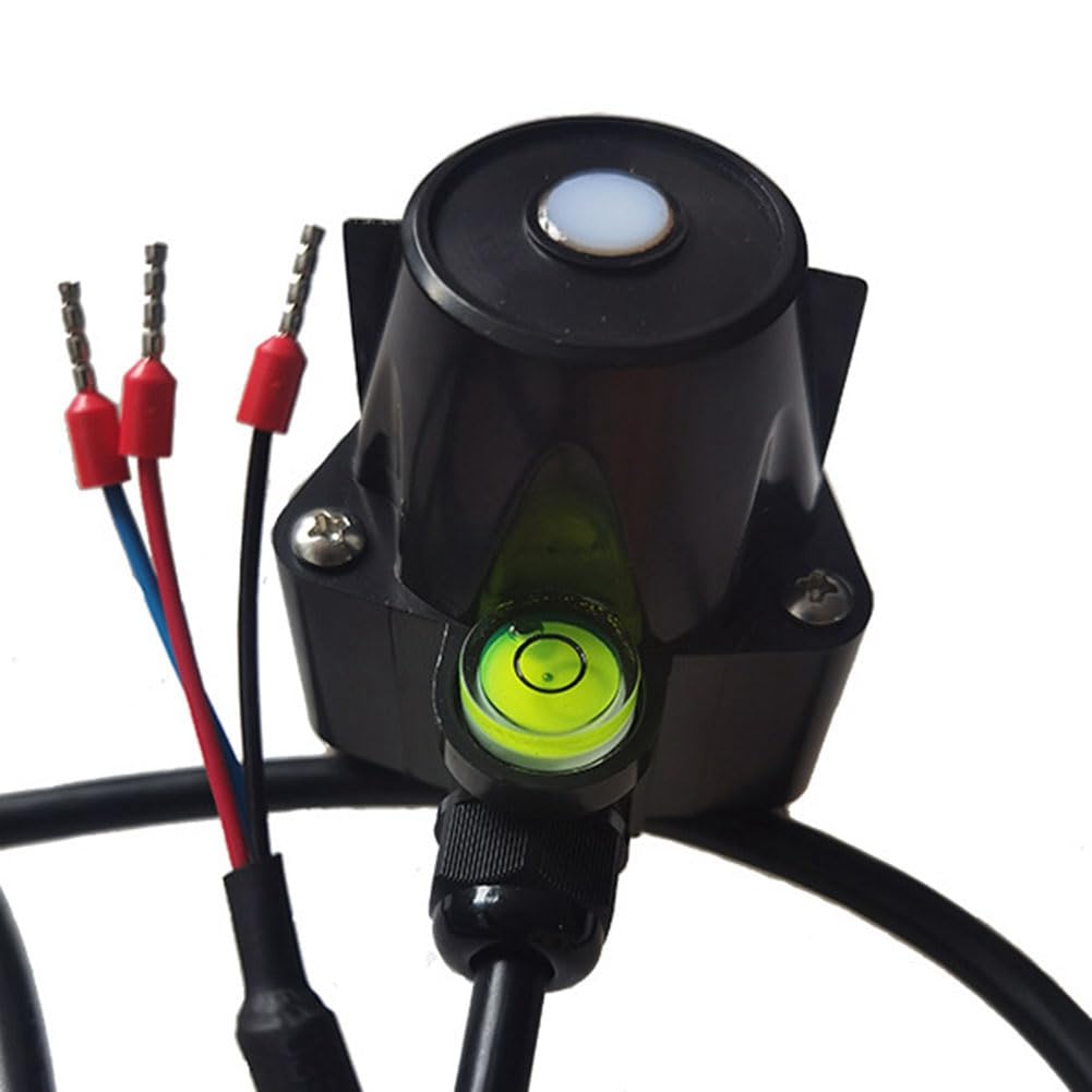 PYR20 Solarstrahlungs-/Pyranometersensor, Einfache Installation, Einfach zu Bedienen, Schwarz (4–20 MA)