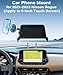 AbeeyGeomarn Car Phone Holder for Nissan Rogue 2021-2023 Accessories Apply to 9 Inch Touch Screen 15W Fast Wireless Charger Screen Fixed Clip Cell Phone Mount with Dashboard Storage Tray