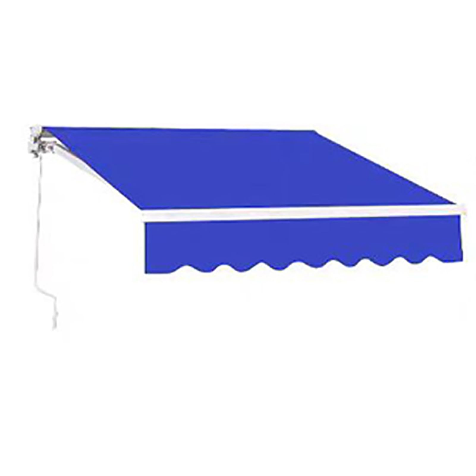 Toldo retráctil manual para disfrutar del balcón con sombra fresca