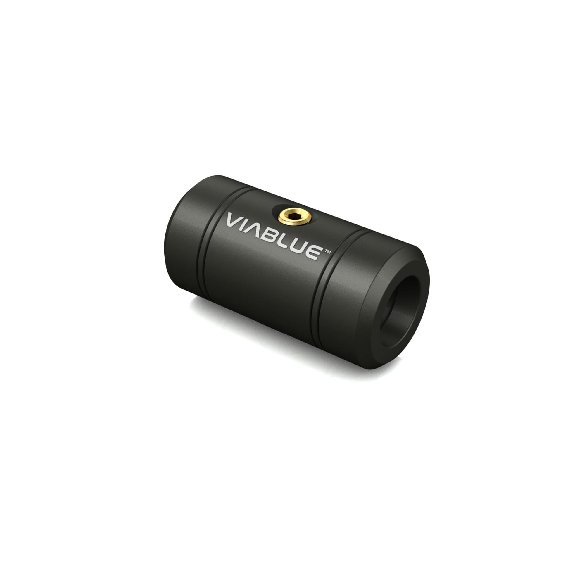 VIABLUE NF-A7 Triple Shield - Cable RCA (cable analógico, cable de audio, apantallamiento de 3 vías, hilos OFC, conectores RCA T8, divisor NF-A7, 1 par de 500 cm x 5 m)