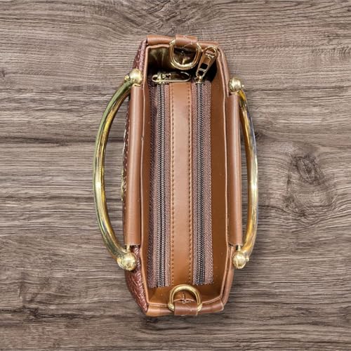 Image of alonzo Women's Stylish Beige Small Sling Bag | Lightweight Crossbody Shoulder Bag | Compact Mini Purse with Zip Closure | Casual Travel Handbag(AZCG301 -Parent)