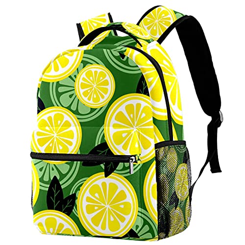 Sac à dos ordinateur portable imprimé feuille d'animal grand volume décontracté zippé