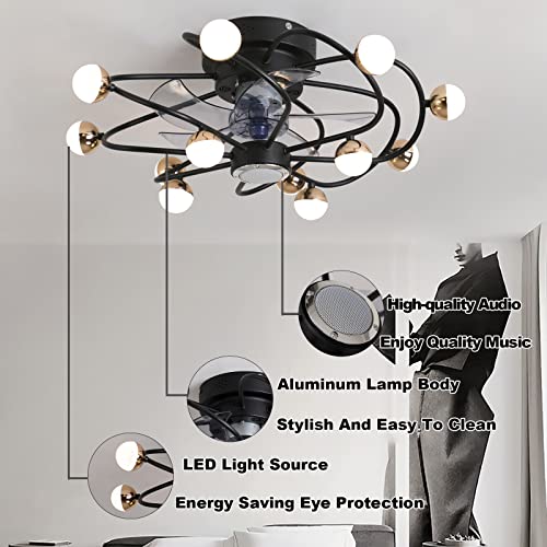 Ventilateurs de plafond DC avec application lumineuses et modes hiver