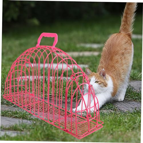 Sosoport Gaiola Banho Para Animais Estimação Gaiola Banho Para Gatos Reutilizável Gaiola Para Gatos