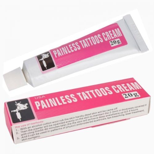 OnceAll 20g Tattoo Numbing Anesthetic for Tattoo Pierceing Makeup 602