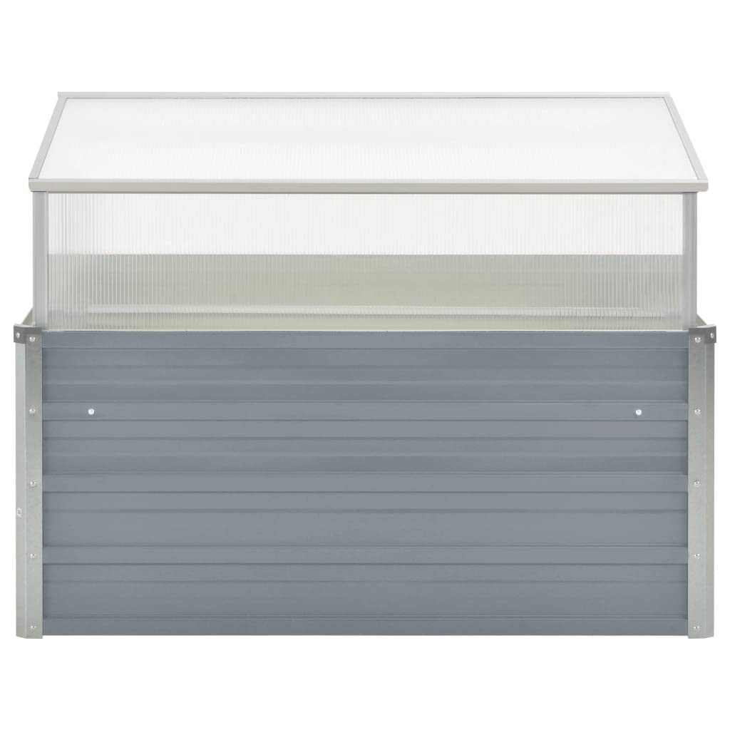 GOLINPEILO Garden Raised Bed with Greenhouse, Outdoor Planting Boxes Suitable for Indoor and Outdoor Flowers and Plants 39.4