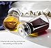 Outdoor Oil Dispenser Bottle for Camping, 160 ml/5.4 oz Glass Olive Oil and Vinegar Cruet, Leak-proof Well Sealed for Picnic Kitchen, 2 Pack