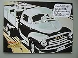 brekina opel kapitän  Begleitheft zur Brekina-Jubiläumspackung Autogeschichte 50 Jahre 13/4 Opel Blitz