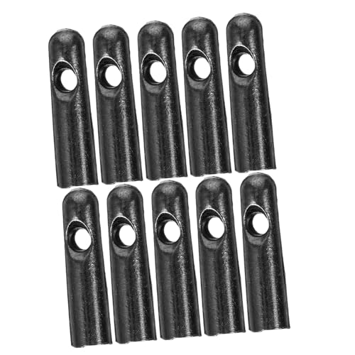 CONGARTENO 10 Stück Teiliges Metall Regenschirm Reparaturset Schirmknochen Abdeckungen Langlebig Einfache Installation Praktische Faltschirm Zubehör für Herren und Sonnenschirme