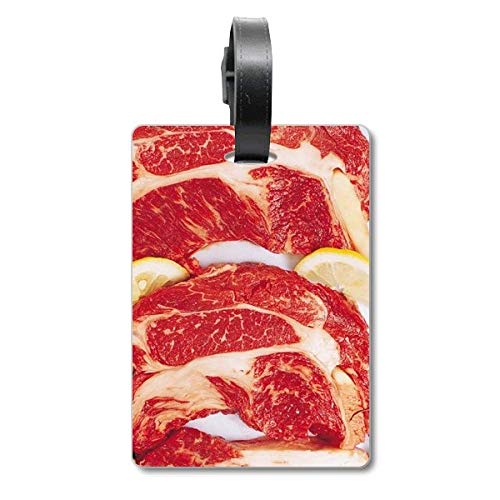 Étiquette steak viande brute pour barbecue réussi en famille
