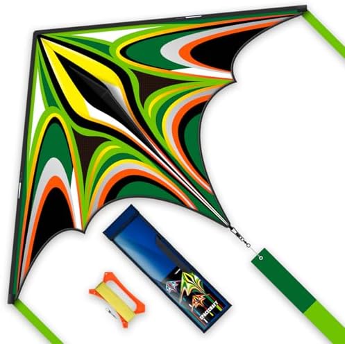 SGftre Großer Delta-Leichter Winddrachen für Kinder & Erwachsene, Einfach Steuern am Strand oder Outdoor – Ideal für Familien-Spaß