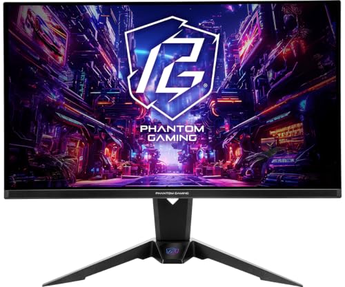 Monitor ASROCK PGO27QFV, 27", QHD (2560 x 1440), 360Hz, 1500:1,0.03 MS, 2HDMI+DP, WiFi, Nero