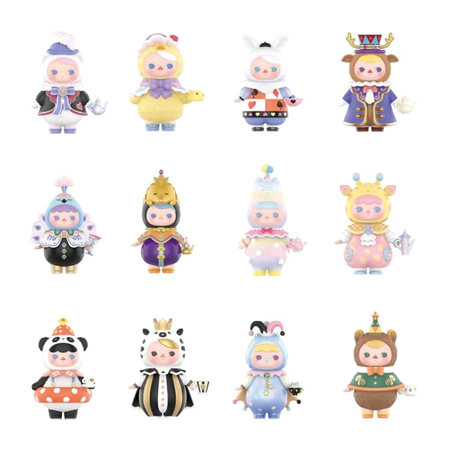 Amazon | POPMART PUCKY アニマル ティー パーティー シリーズ