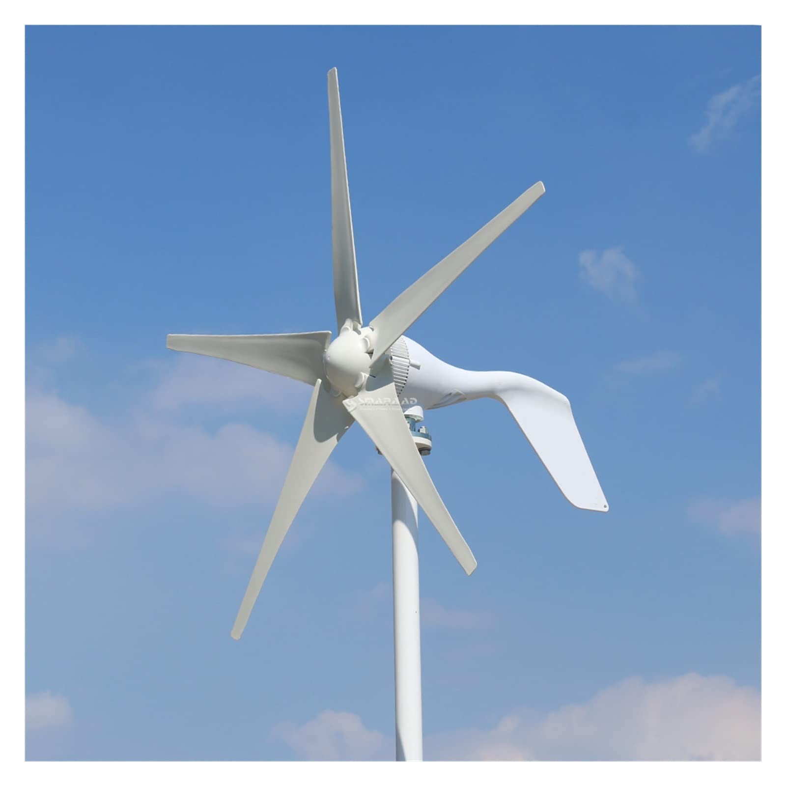 Hochleistungs-Windturbinengenerator, 1000 W Windkraftanlage Generator 12 V 24 V 48 V DC 220 V AC Home System Grüne Alternative Energie Sonnenkollektoren Home Energy Solutions Hohe Windenergienutzung (