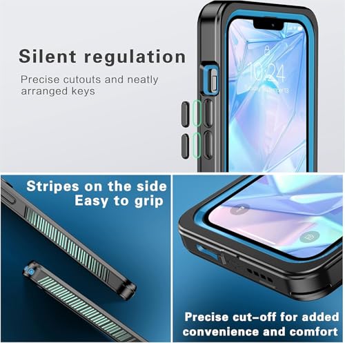 Oterkin for iPhone 13 Pro Max Case Waterproof,Shockproof Bumper iPhone 13 Pro Max Case with Built-in Screen Protector Anti-scratches Anti-dirt 360°Full Body Protective Phone Case for iPhone 13 Pro Max by Oterkin - Used condition - Image 5