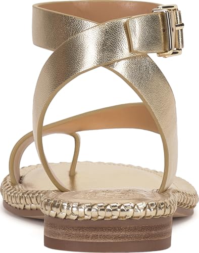 Image of Vince Camuto Libahs Ankle Strap Toe Loop Flat Sandals