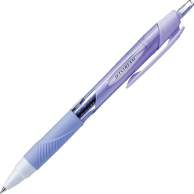 Uni Jetstream Ballpoint Pen - 0.38 mm - Black Ink - Lavender Body