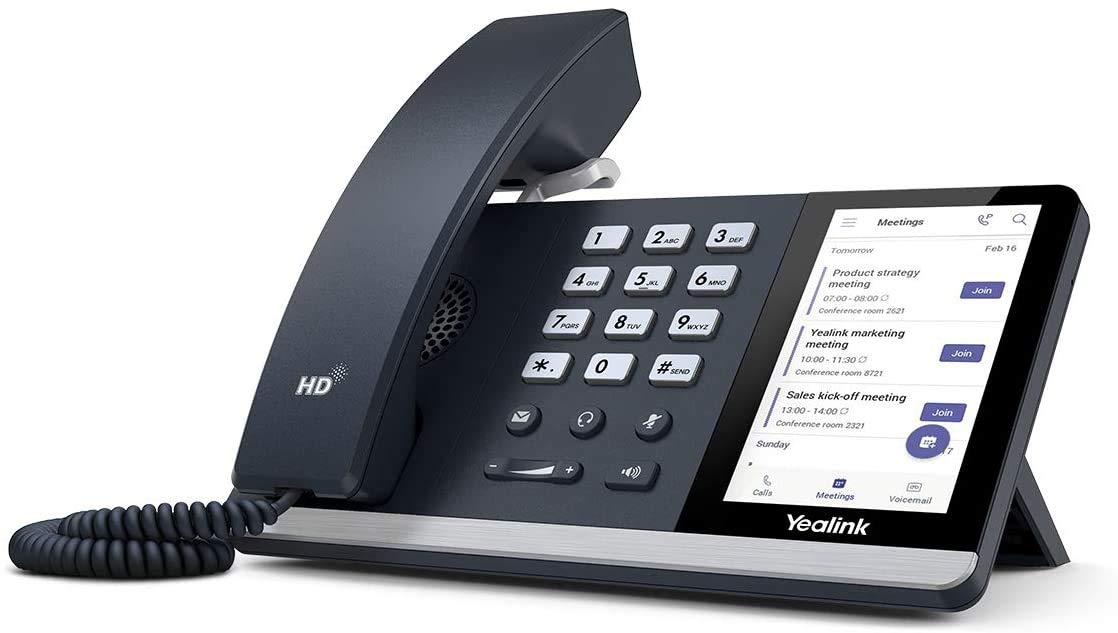 Yealink Téléphone IP SIP-T55A Teams Edition (reconditionné)