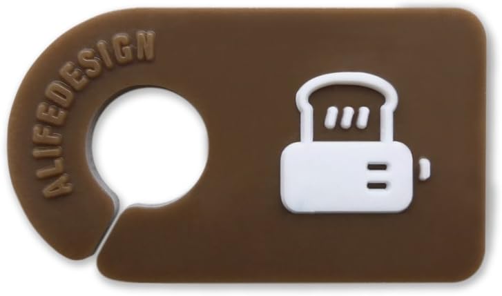 Travel Style Plug Tag Cable Identifier Manager Kitchen (Audio, Lamp, Coffee, Microwave, Tea Kettle, Toaster) T2