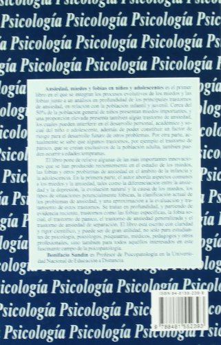 Ansiedad, miedos y fobias en niños y adolescentes