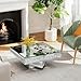 Silver Mirrored Coffee Table 31.5
