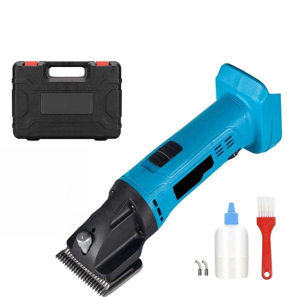 LNHHG 6 Speed Wireless Electric Wool Shears Pet Machine Goat Horse Hair Scissor Sheep Shearing